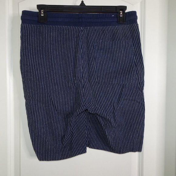 Goodfellow & Co Blue and Grey Striped Shorts - Picture 3 of 5